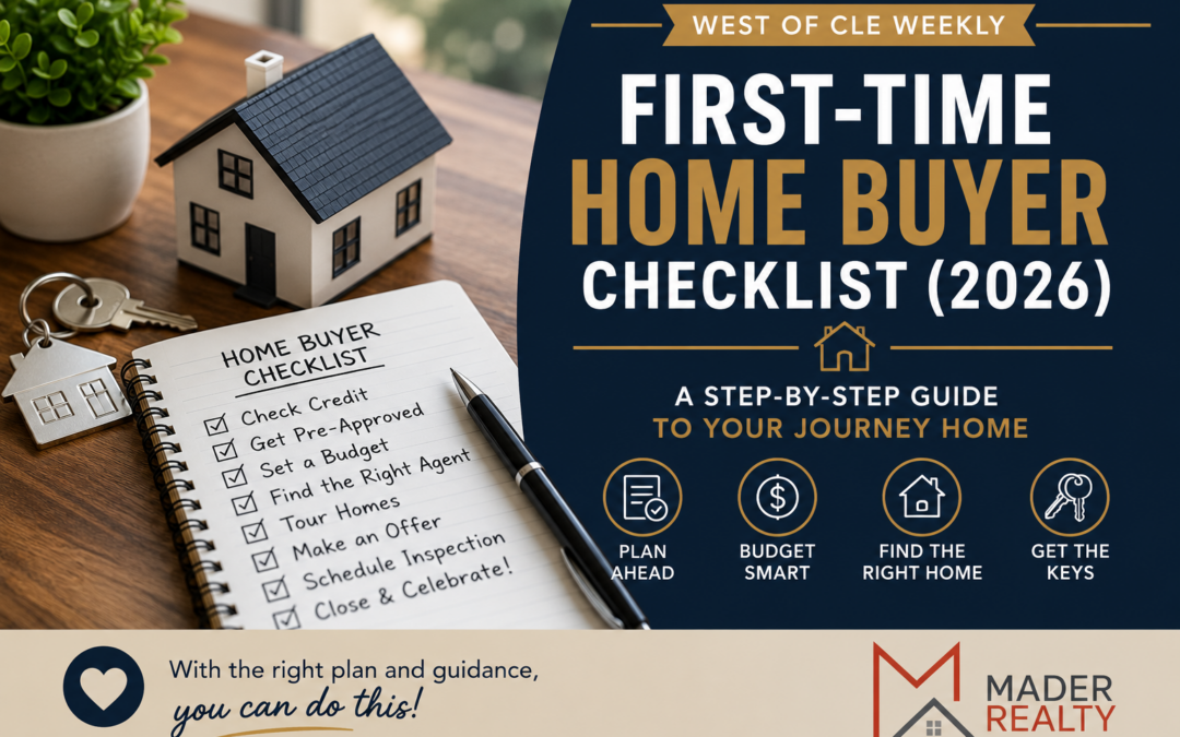 First-Time Home Buyer Checklist (2026)