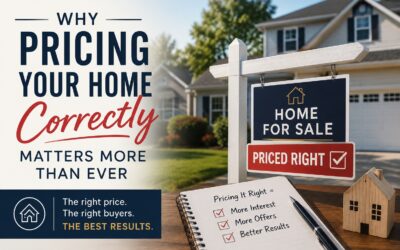 Pricing Your Home Correctly – and why It Matters